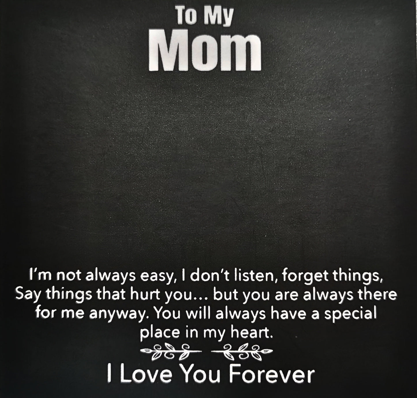 Family's Love Engraved Pendant with LED Gift Box