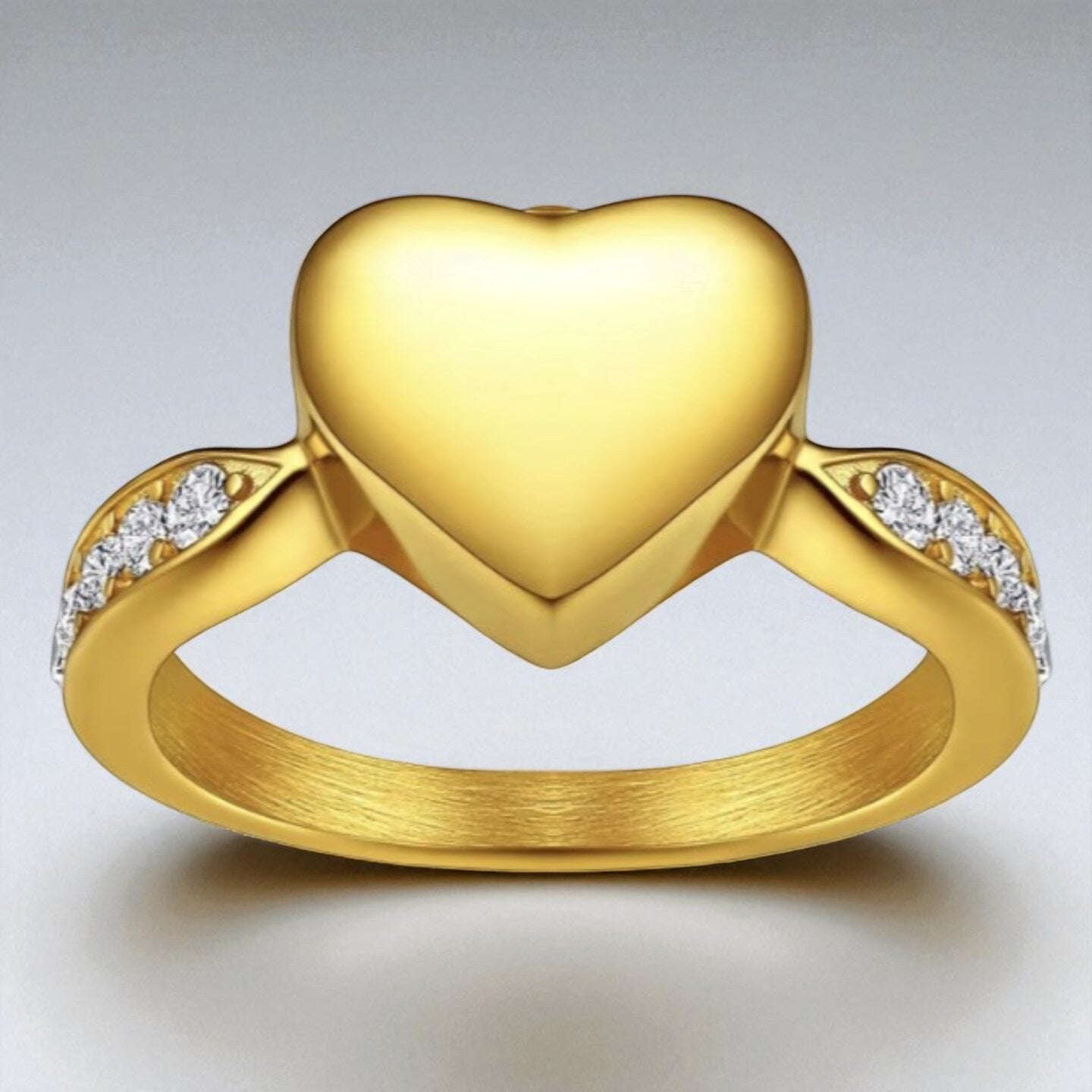 Personalized Bone Ashes Ring