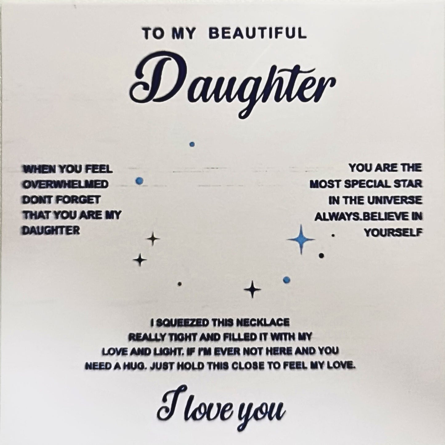 Family's Love Engraved Pendant with LED Gift Box