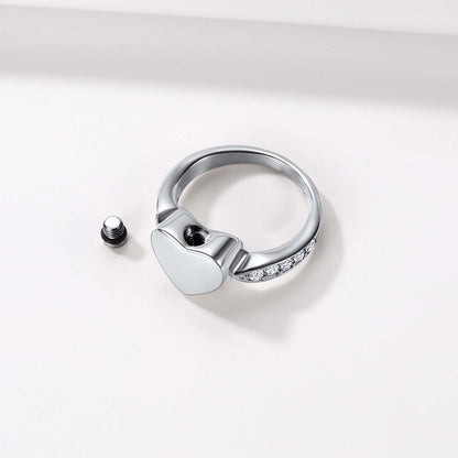 Personalized Bone Ashes Ring